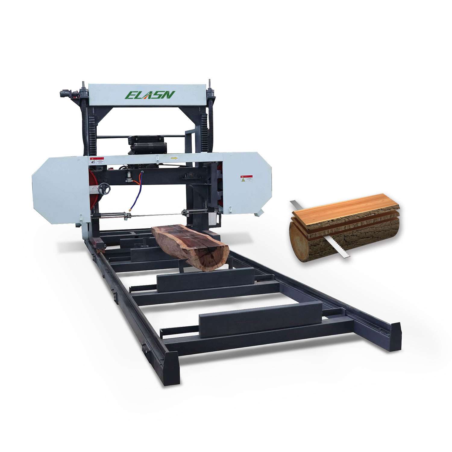 horizontal wood band saw 301